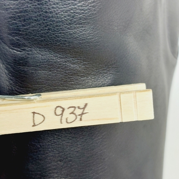 Crown Vintage Beatrix Black Leather Slip On Block Heel Ankle Boots D937 - Picture 12 of 12